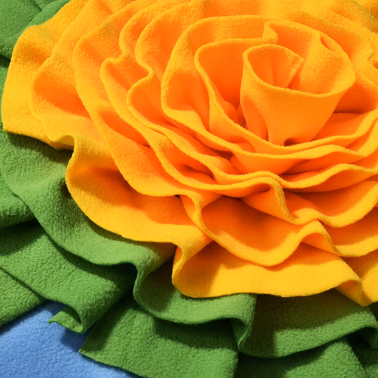 개 스니핑 훈련 후각 매트 활동 담요 먹이 매트 개밥 애완 동물 담요 장난감