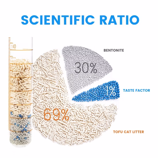 6L/가방 진공 패키지 두부 고양이 쓰레기 빠른 용해 애완 동물 제품 애완 동물 청소 애완 동물 액세서리