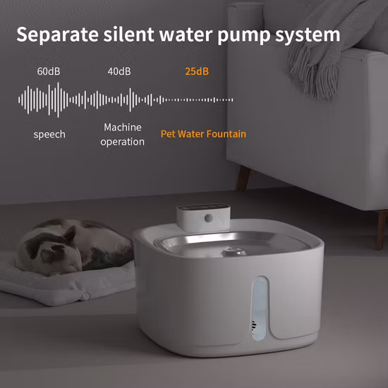 도매 스크린 터치 스마트 자동 애완동물 급식기 4.2 리터