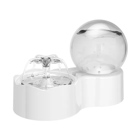 도매 투명한 자동 애완 동물 분수